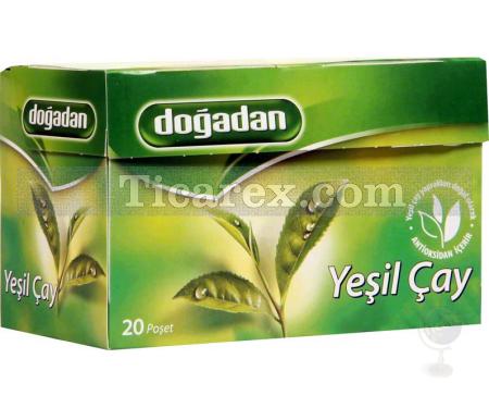 Doğadan Yeşil Çay Süzen Poşet 20'li | 35 gr - Resim 1