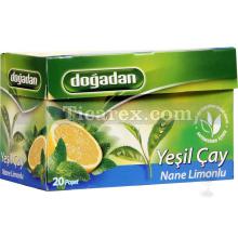 Doğadan Yeşil Çay - Nane - Limonlu Süzen Poşet 20'li | 40 gr