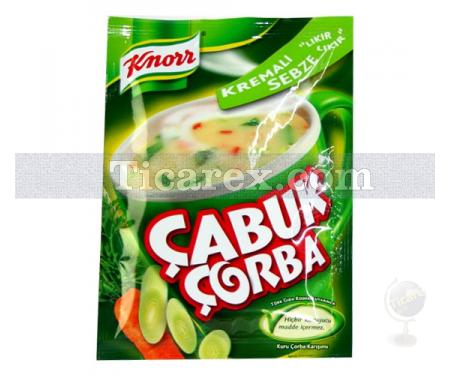 Knorr Çabuk Çorba Kremalı Sebze Çorbası | 18 gr - Resim 1