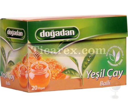 Doğadan Yeşil Çay - Ballı Süzen Poşet 20'li | 35 gr - Resim 1