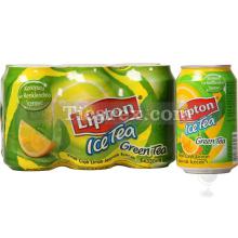 Lipton Green Ice Tea - Limonlu Yeşil Çay Teneke Kutu 6x330ml | 1980 ml