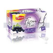 Lipton Form Plus Açaili Karışık Bitki Çayı Süzen Poşet 20'li | 40 gr