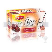 Lipton Form Plus Kiraz Saplı Karışık Bitki Çayı Süzen Poşet 20'li | 40 gr