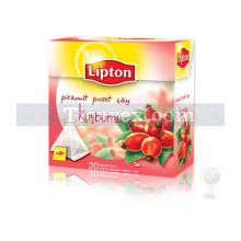 Lipton Kuşburnu Çayı Süzen Piramit Poşet Çay 20'li | 50 gr