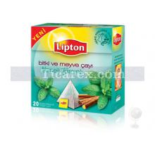 Lipton Naneli Tarçınlı Bitki ve Meyve Çayı Süzen Piramit Poşet Çay 20'li | 40 gr