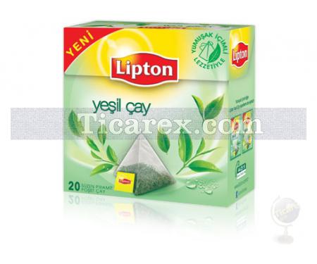 Lipton Yeşil Çay Süzen Piramit Poşet Çay 20'li | 22 gr - Resim 1
