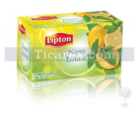 Lipton Nane - Limon Bitki Çayı Süzen Poşet 20'li | 40 gr - Resim 1