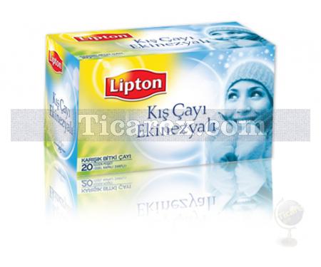 Lipton Kış Çayı Ekinezyalı Bitki Çayı Süzen Poşet 20'li | 40 gr - Resim 1