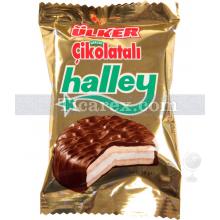 Ülker Halley - Çikolata Kaplı Sandviç Bisküvi | 30 gr