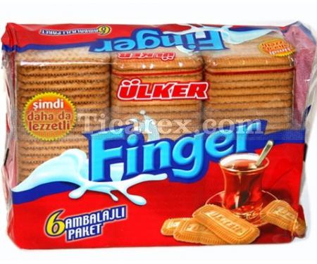 Ülker Finger Sade Bisküvi 6'lı Paket | 900 gr - Resim 1
