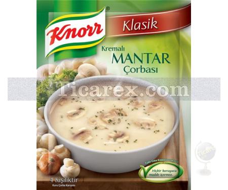 Knorr Kremalı Mantar Çorbası (Klasik Çorbalar) | 68 gr - Resim 1