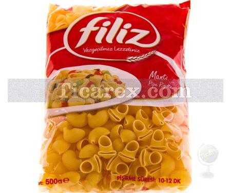 Filiz Mantı (Pipe Rigate) Makarna | 500 gr - Resim 1