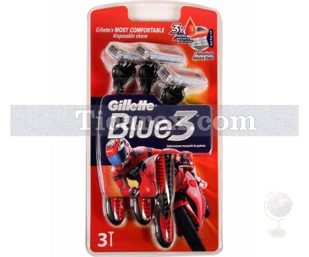 Gillette Blue 3 Pride Tıraş Bıçağı - 3'lü Paket - Resim 1