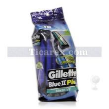 Gillette Blue 2 Plus Tıraş Bıçağı Çift Bıçaklı 10'lu Paket