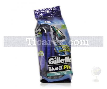Gillette Blue 2 Plus Tıraş Bıçağı Çift Bıçaklı 10'lu Paket - Resim 1