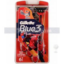 Gillette Blue 3 Pride Tıraş Bıçağı - 6'lü Paket