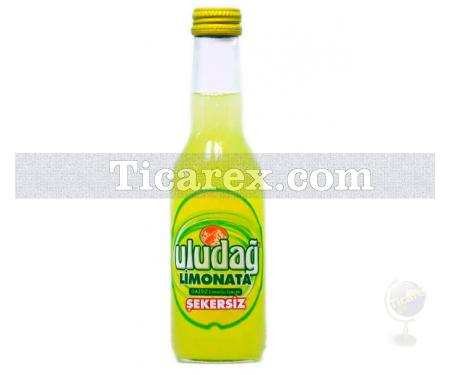 Uludağ Limonata Şekersiz Cam Şişe | 330 ml - Resim 1