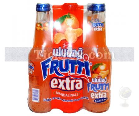 Uludağ Frutti Extra Mandalinalı Maden Suyu 6x250ml | 1500 ml - Resim 1
