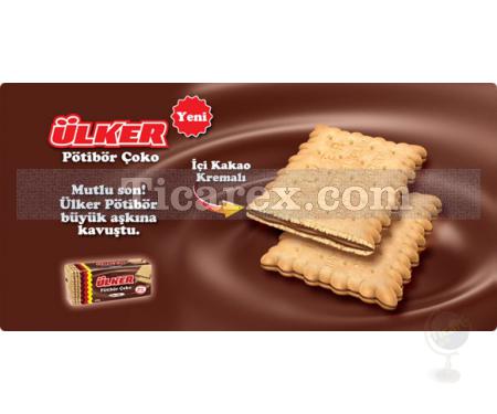 Ülker Pötibör Çoko - Çikolata Dolgulu Bisküvi | 220 gr - Resim 2