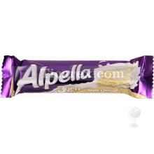 Alpella 3gen Beyaz Çikolatalı Gofret | 32 gr
