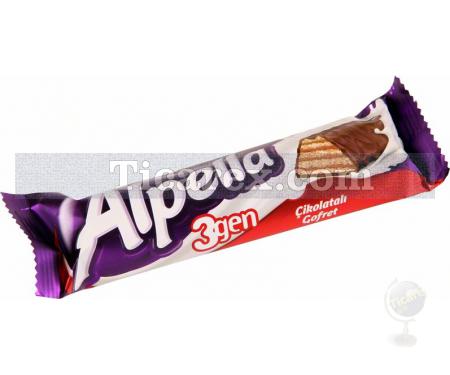 Alpella 3gen Çikolatalı Gofret | 36 gr - Resim 1
