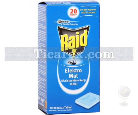 Raid Elektro Mat Tablet Yedek 20'li | 20 gr - Resim 1