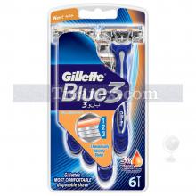 Gillette Blue 3 Kullan-At Tıraş Bıçağı - 6'lı Paket