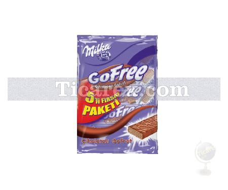 Milka GoFree Çikolatalı Gofret 5'li Fırsat Pakedi | 142.5 gr - Resim 1