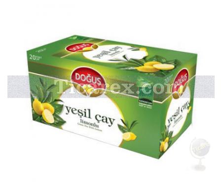 Doğuş Yeşil Çay Limonlu Süzen Poşet 20'li | 35 gr - Resim 1