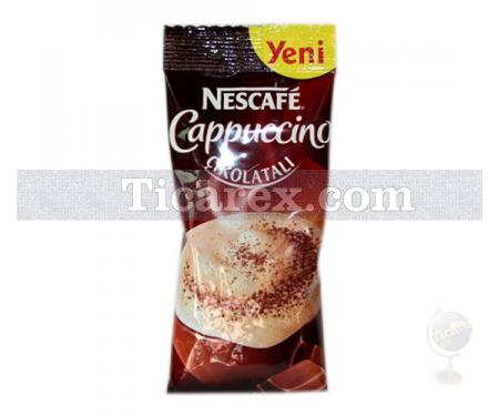 Nescafé Cappuccino Çikolata Aromalı Tek İçimlik Poşet | 18 gr - Resim 1