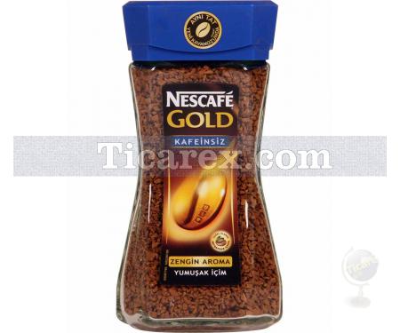 Nescafé Gold Kafeinsiz | 100 gr - Resim 1
