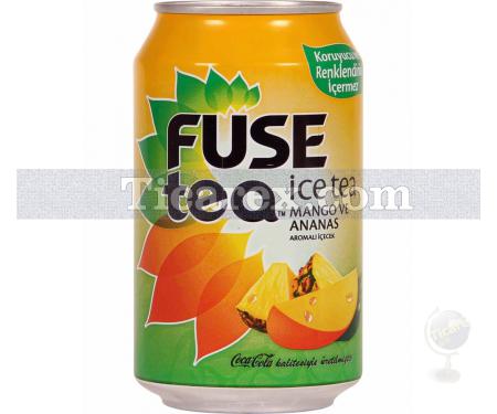 Fuse Tea Mango & Ananas Ice Tea Teneke Kutu | 330 ml - Resim 1