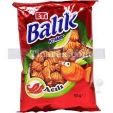 Eti Balık Kraker - Acılı | 50 gr