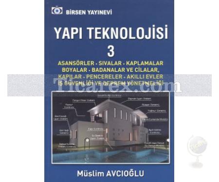 Yapı Teknolojisi 3 | Müslim Avcıoğlu - Resim 1