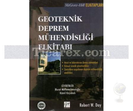 Geoteknik Deprem Mühendisliği El Kitabı | Robert W. Day - Resim 1