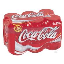 Coca Cola Teneke Kutu 6x330ml | 1980 ml
