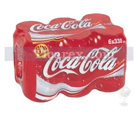 Coca Cola Teneke Kutu 6x330ml | 1980 ml - Resim 1