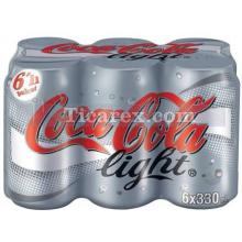 Coca Cola Light Teneke Kutu 6x330ml | 1980 ml