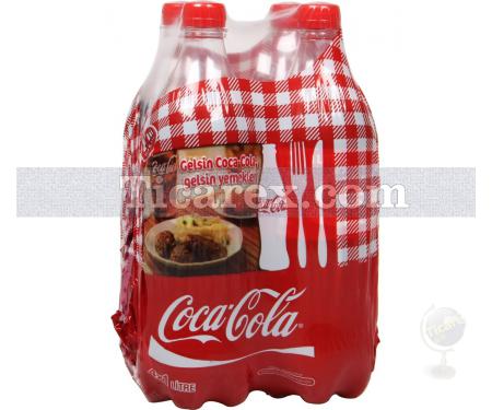 Coca Cola 4x1lt | 4 lt - Resim 1