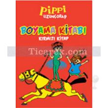 Pippi Uzunçorap Boyama Kitabı - Kırmızı Kitap | Kolektif