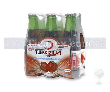 Kızılay Çilek Aromalı Maden Suyu - 6'lı Paket | 1200 ml - Resim 1