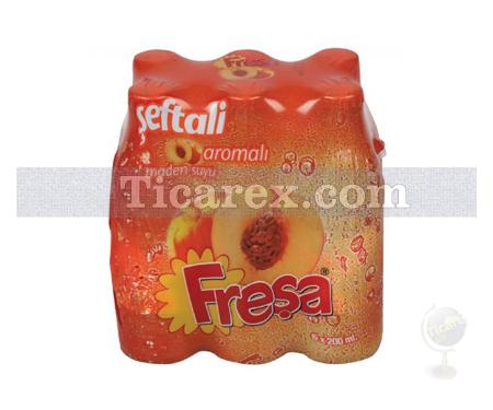 Freşa Doğal Maden Suyu - Şeftali Aromalı 6x200ml | 1200 ml - Resim 1