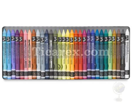 Caran D'Ache Neocolor 2 Wax Suda Çözünebilen Pastel Boya | 30 renk - Resim 2