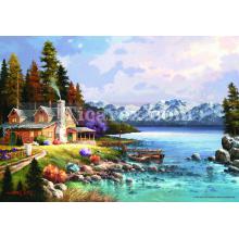 Dağ Evi Yapboz - 500 Parça Puzzle | 33x48 cm