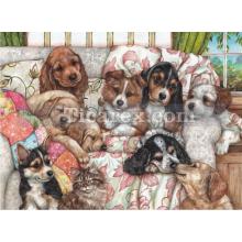 Yavru Köpekler Yapboz - 1000 Parça Puzzle | 68x48 cm