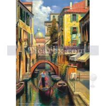 Venedik'te Pazar Yapboz - 500 Parça Puzzle | 48x34 cm