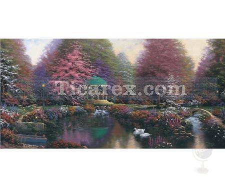 Cennet Köşesi Yapboz - 1500 Parça Puzzle | 99x48 cm - Resim 1