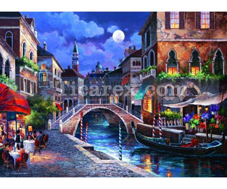 Venedik Sokakları 2 Yapboz - 1000 Parça Puzzle | 68x48 cm - Resim 1