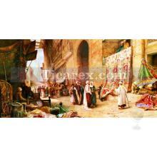 Kahire'de Halı Pazarı Yapboz - 1500 Parça Puzzle | 99x48 cm