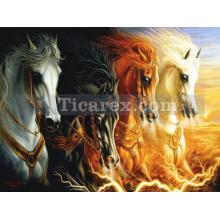 Mahşerin Dört Atlısı Yapboz - 2000 Parça Puzzle | 61x84 cm